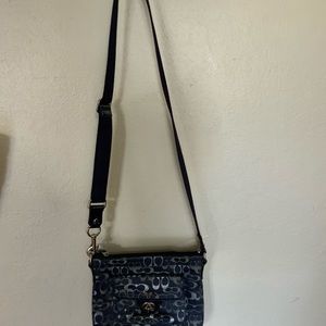 Coach Canvas Crossbody Purse